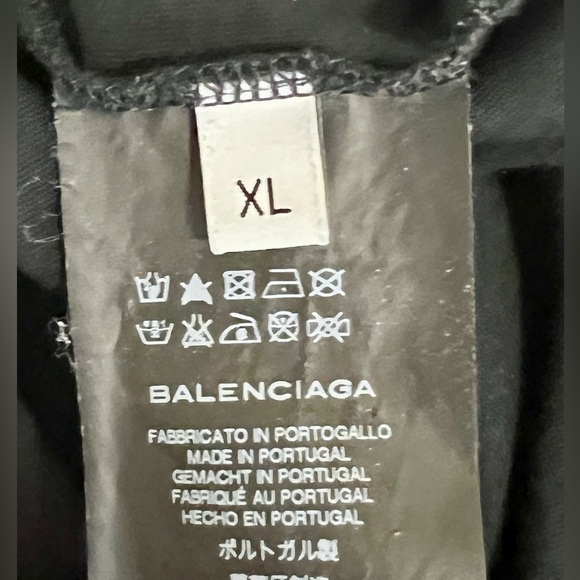 BALENCIAGA TOP IN NAVY BLUE - Picture 8 of 9